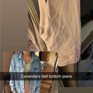 Light Pink Bell Bottom Jeans